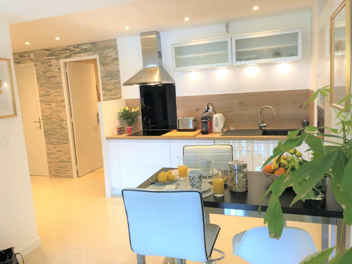 Appartement Cosy Calme Central-Terrasse Proche Palais كان المظهر الخارجي الصورة